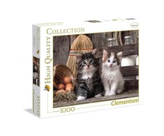 Clementoni Dėlionė 1000 vnt. - Mieli kačiukai