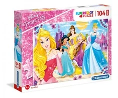 Clementoni Dėlionė 104 vnt. - Disney princesės