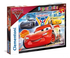 Clementoni Dėlionė 104 vnt. - Ratai 3