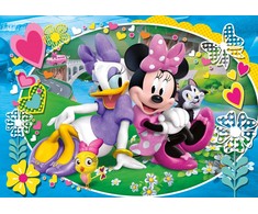 Clementoni Dėlionė 104 vnt. - Pelytė Minė ir draugė