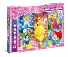 Clementoni Dėlionė 104 vnt. - Disney princesės