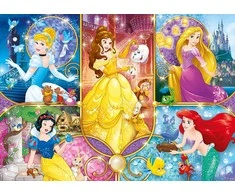 Clementoni Dėlionė 104 vnt. - Disney princesės