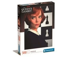 Clementoni Dėlionė 500 vnt. - Karalienės gambitas (The Queen's Gambit)