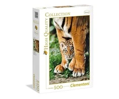 Clementoni dėlionė "Bengal Tiger Cub" 500pcs