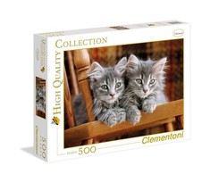 Clementoni Dėlionė 500 vnt. - Kačiukai