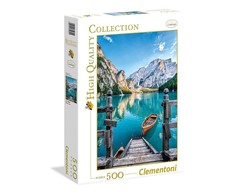 Clementoni Dėlionė 500 vnt. - Braies ežeras