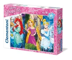 Clementoni Dėlionė 60 vnt. - Disney Princesės