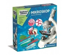 Clementoni mokslinis rinkinys eksperimentai su mikroskopu 50806