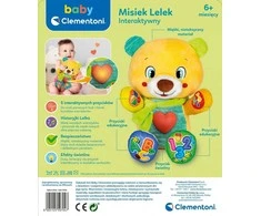 Interaktyvus Meškiukas Baby Clementoni, 50704