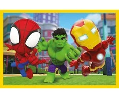 Dėlionė Clementoni CLE Cubi klocki 6 Spidey_Jo nuostabūs draugai 40661