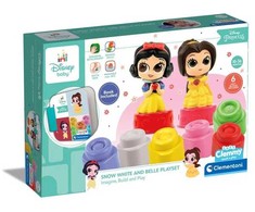 Clementoni kaladėlės Soft Clemmy su Knygute "Disney Princess"