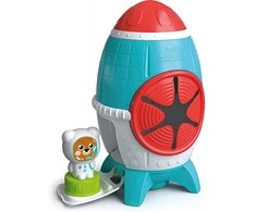 Clementoni sensorinis žaislas su kaladėlėmis "Space Rocket"