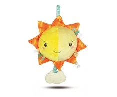 Clementoni Baby minkštas pakabinamas žaislas "Soft Sun"