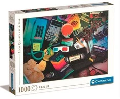 Clementoni Dėlionė 1000 vnt. - 80-ųjų nostalgija