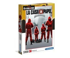 Clementoni Dėlionė 1000 vnt. - „Netflix La Casa de Papel“: Popieriaus namai