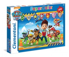 Clementoni Dėlionė 104 vnt. - Šunyčiai patruliai (PAW Patrol)