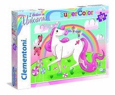 Clementoni Dėlionė 104 vnt. - „Aš tikiu vienaragiais“