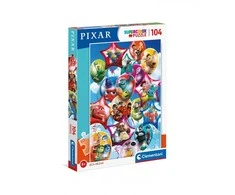 Clementoni Dėlionė 104 vnt. - Pixar vakarėlis