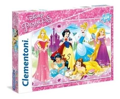 Clementoni Dėlionė 104 vnt. - Disney princesės