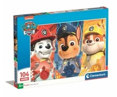 Clementoni Dėlionė 104 vnt. - Šunyčiai patruliai (PAW Patrol)