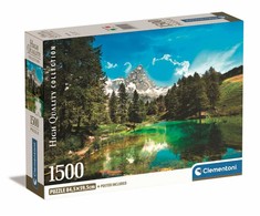 Clementoni Dėlionė 1500 vnt. - Mėlynasis ežeras