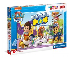 Clementoni Dėlionė 180 vnt. - Šunyčiai patruliai (PAW Patrol)