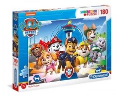 Clementoni Dėlionė 180 vnt. - Šunyčiai patruliai (PAW Patrol)