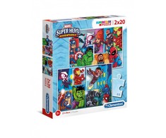 Clementoni Dėlionė 2x20 vnt. - Marvel