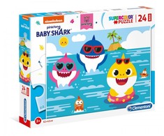 Clementoni Dėlionė 24 vnt. - "Baby Shark"