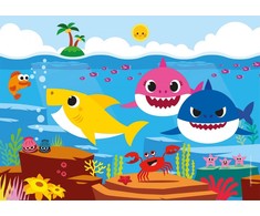 Dėlionė Clementoni Puzzle 2x20 dalys Super spalva Baby Shark