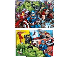 Clementoni Dėlionė 2x60 vnt. - The Avengers (Keršytojai)