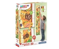 Clementoni dėlionė - ūgio matuoklė "The Bugs' House" 30 pcs