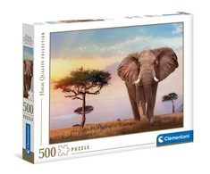 CLEMENTONI dėlionė Afrikos saulėlydis, 500d., 35096
