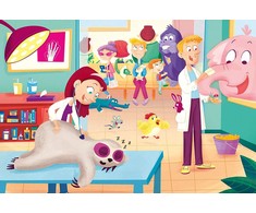 Clementoni Dėlionė 60 vnt. - Veterinarija