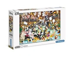 Clementoni Dėlionė 6000 vnt. - „Disney Gala“