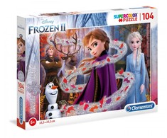 Clementoni Dėlionė 104 vnt. - Frozen 2