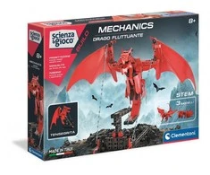 Konstruktorius drakonas Clementoni Mechanics Drago Fluttuante