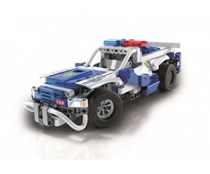 Statybinis rinkinys - policijos automobilis su nuotolinio valdymo pultu - Clementoni 50124