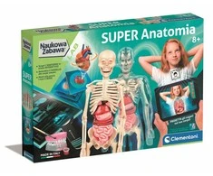 Naukowa Mokslo pramogos Super anatomija lenkų kalba Clementoni 50919