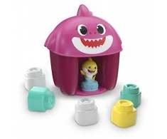 Clementoni Baby Shark smėlio plytelės su figūrėle