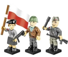 COBI HC II pasaulinio karo Varšuvos sukilimas 1944 m. 3 pav. 35kl 2057