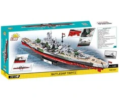 COBI Tirpitz karo laivas konstruktorius 1:300, 2810 detalių