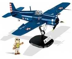 Konstruktorius Cobi istorinė kolekcija F4F Wildcat, 375 det