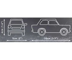 Cobi Klocki 72 dalys Trabant 601