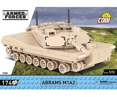 COBI ginkluotosios pajėgos Abrams M1A2 174kl 3106