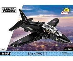 Cobi Klocki ginkluotųjų pajėgų BAe Hawk T1 362 blokai