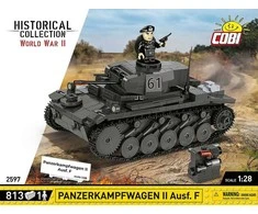 Cobi Panzerkampfwagen II tankų blokai 813 blokų