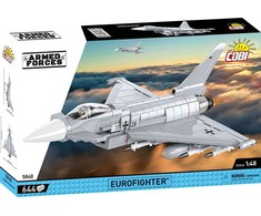 COBI Eurofighter Typhoon konstruktorius, 1:48, 644 det., 8+, Nr. 5848