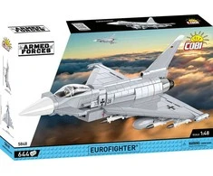 COBI Eurofighter Typhoon konstruktorius, 1:48, 644 det., 8+, Nr. 5848