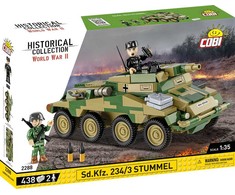 Cobi Klocki istorinė kolekcija Sd.Kfz. 234/3 stuburo